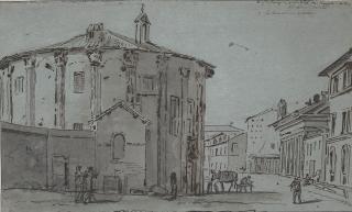 Victor-Jean Nicolle - The Temple of Vesta, Rome