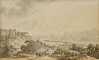 Victor Jean Nicolle - View Near Agrigento, In Sicily