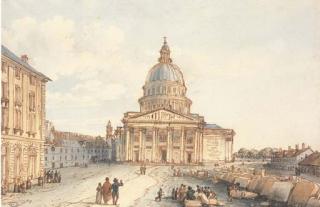 Victor-Jean Nicolle - Vue du Panthéon