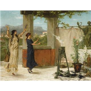 Victor Lagye - Belgian les Musiciennes Du Temple (Scene Grecque)
