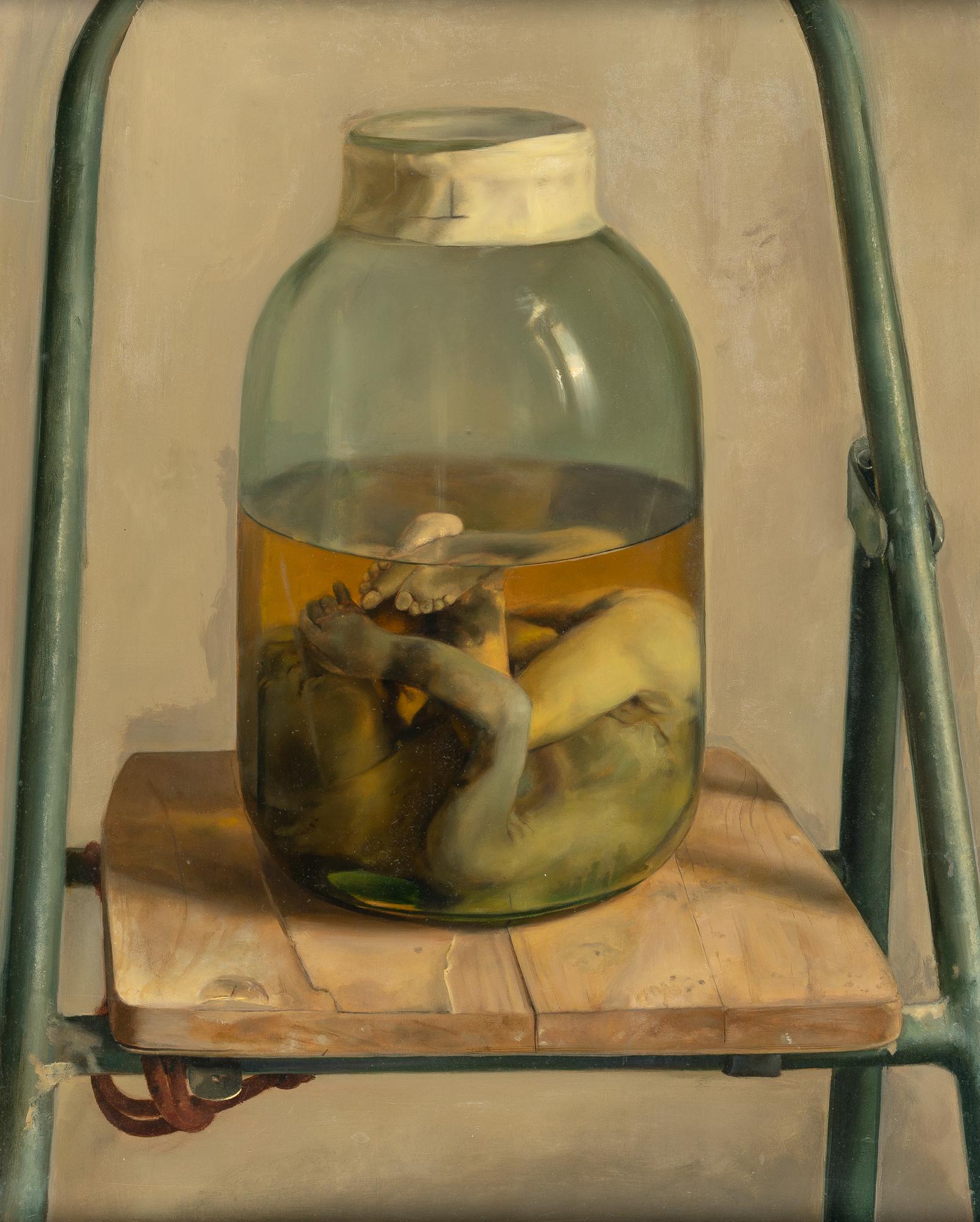 Victor Man - Birth day painting 1