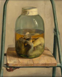 Victor Man - Birth day painting 1