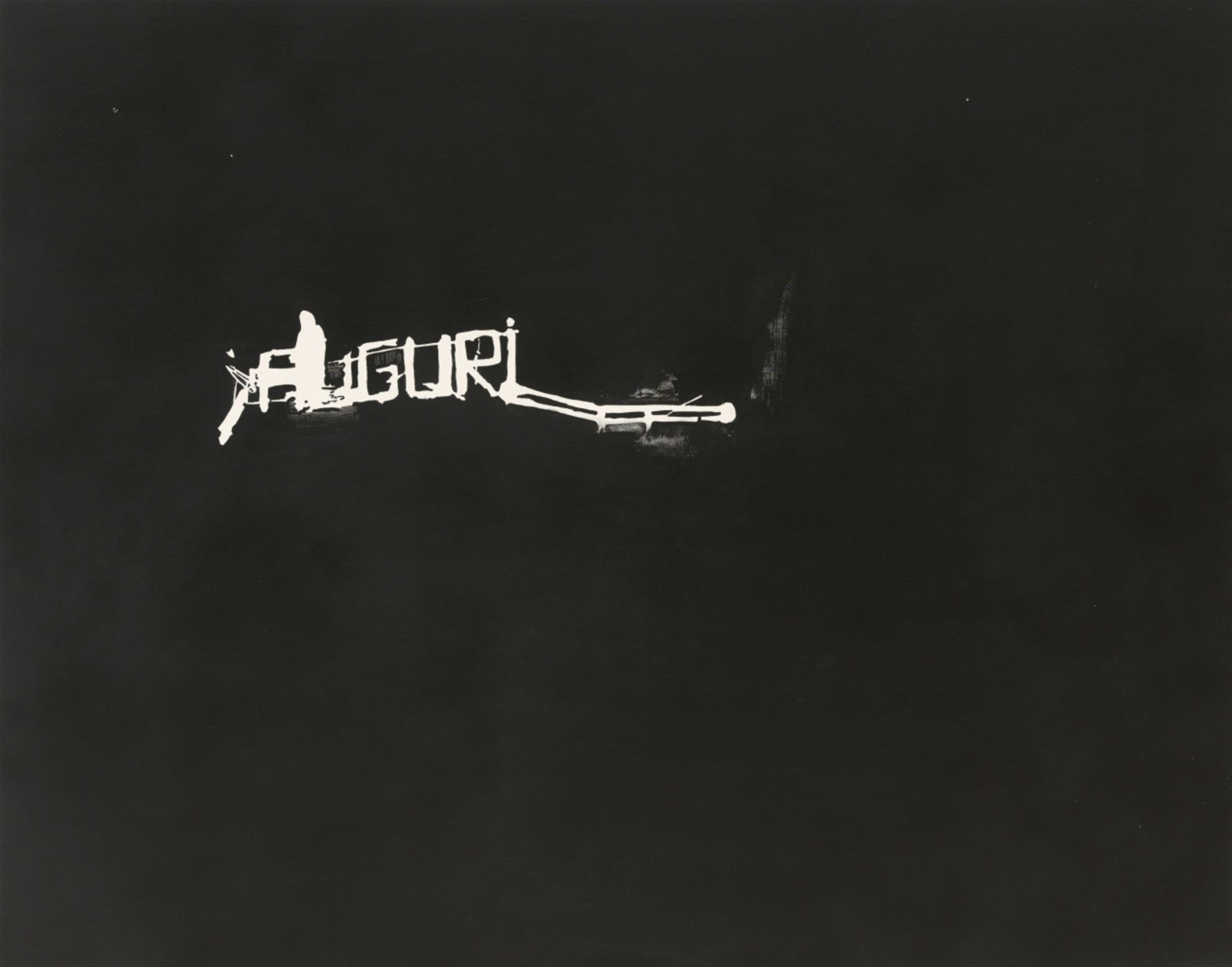 Victor Man - Ohne Titel (Auguri)