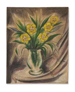 Víctor Manuel - Flores amarillas 19 7/8 x 16 in (50.5 x 40.7 cm)