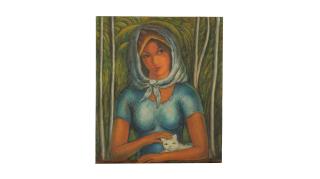 Víctor Manuel - Muchacha con gato blanco