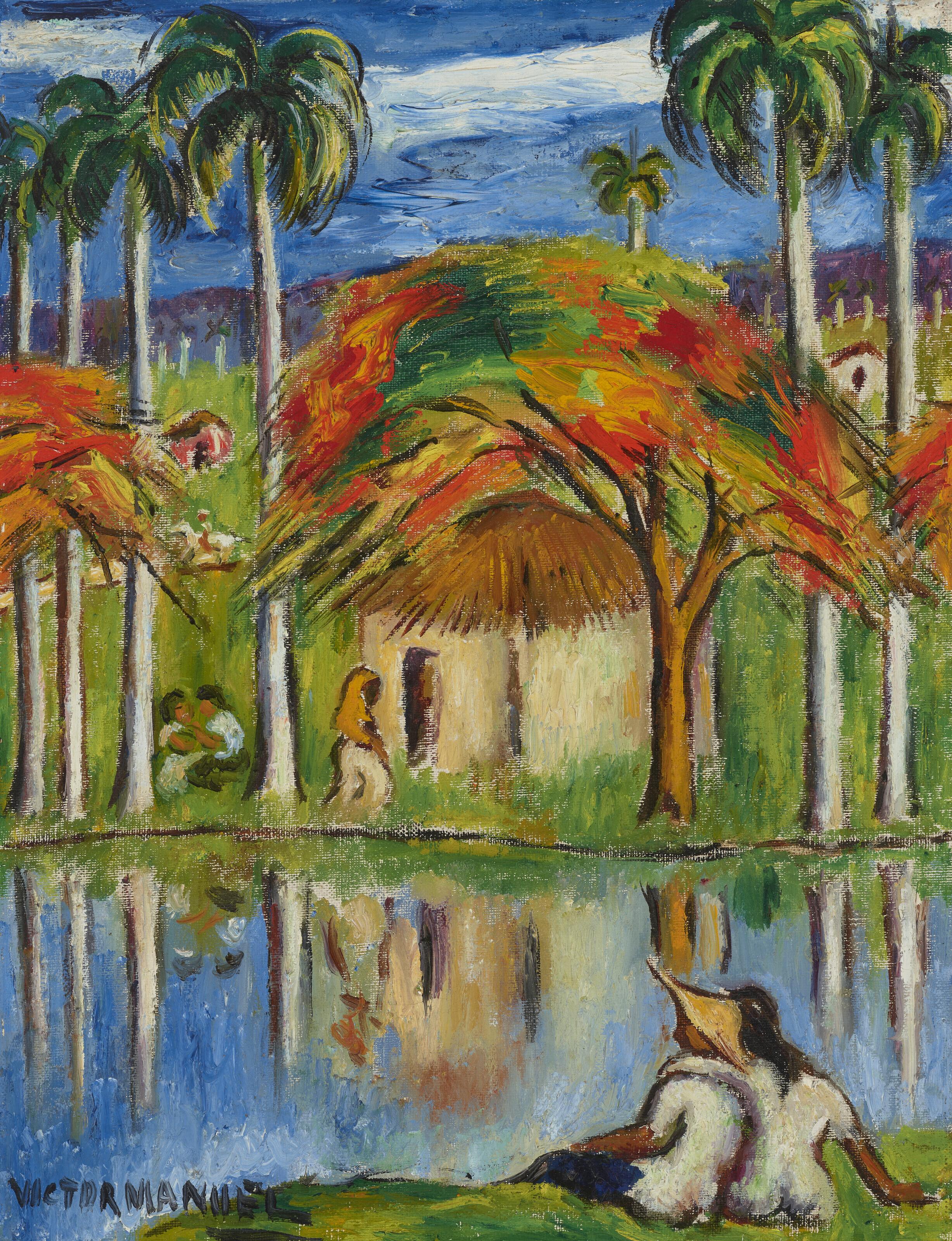 Victor Manuel - Paisaje con bohío