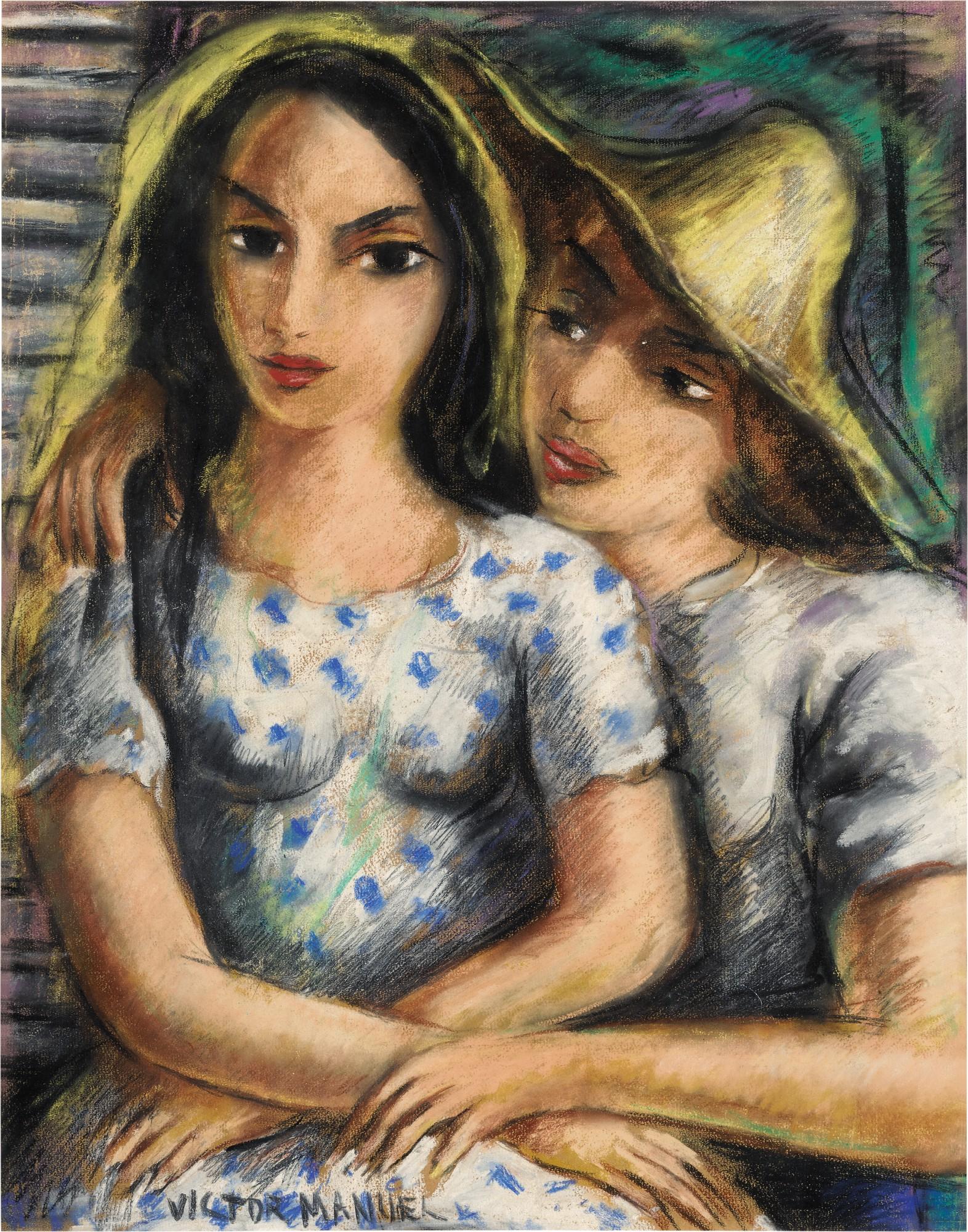 VíCtor Manuel - Two Figures (Man And Woman)