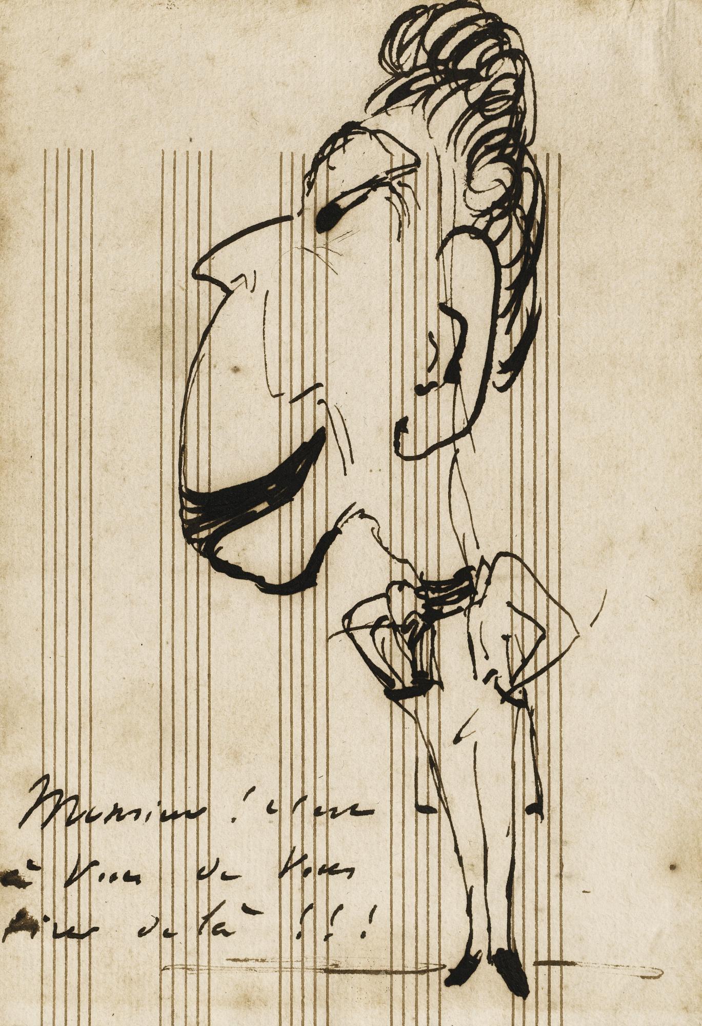 Victor-Marie Hugo - Caricature 