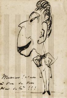 Victor-Marie Hugo - Caricature 