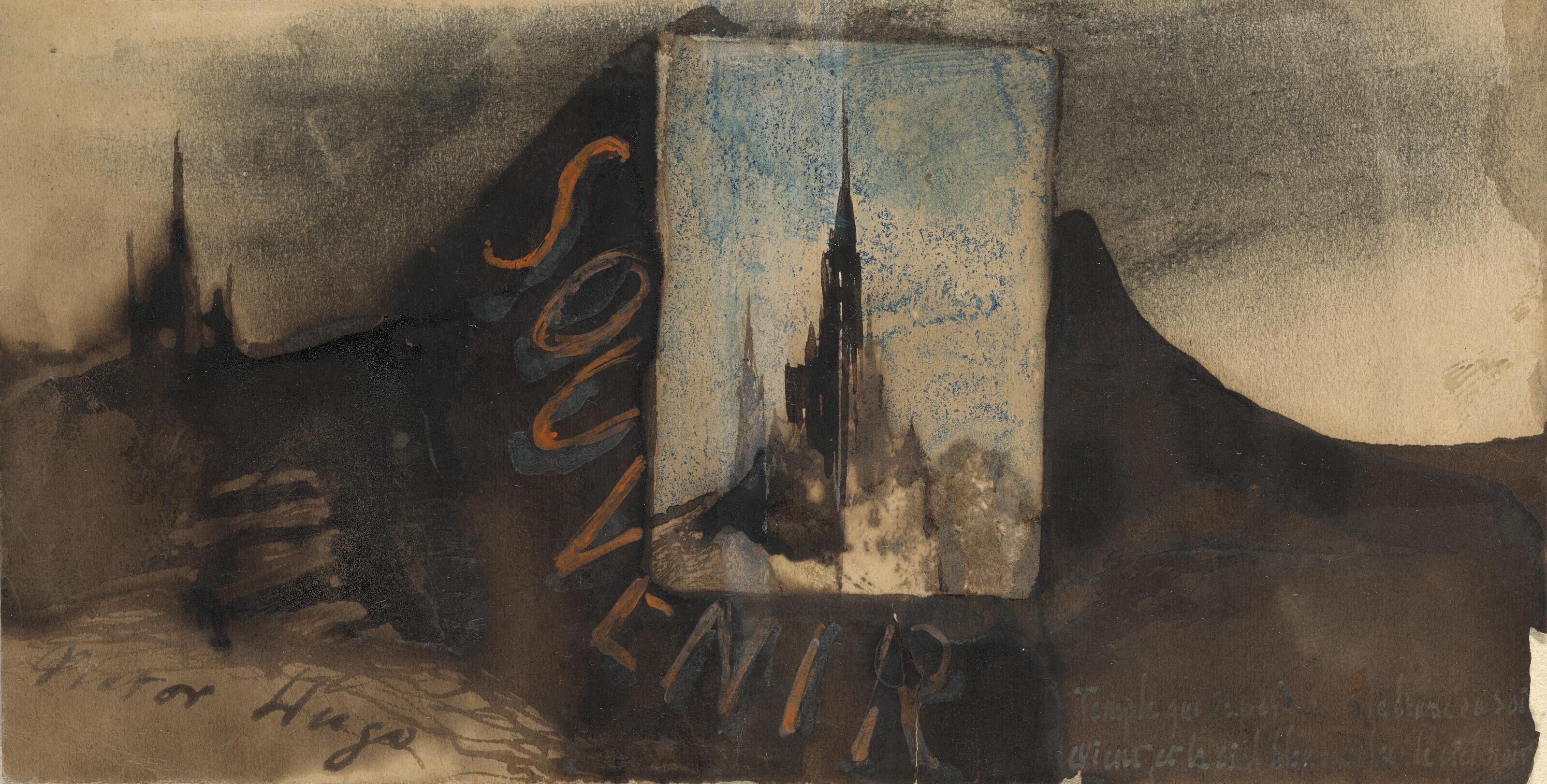 Victor-Marie Hugo - Souvenir : château fantastique