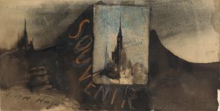 Victor-Marie Hugo - Souvenir : château fantastique