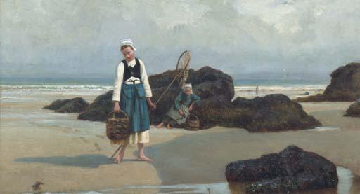 Victor Marie Roussin - Catching Crabs