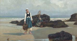 Victor Marie Roussin - Catching Crabs