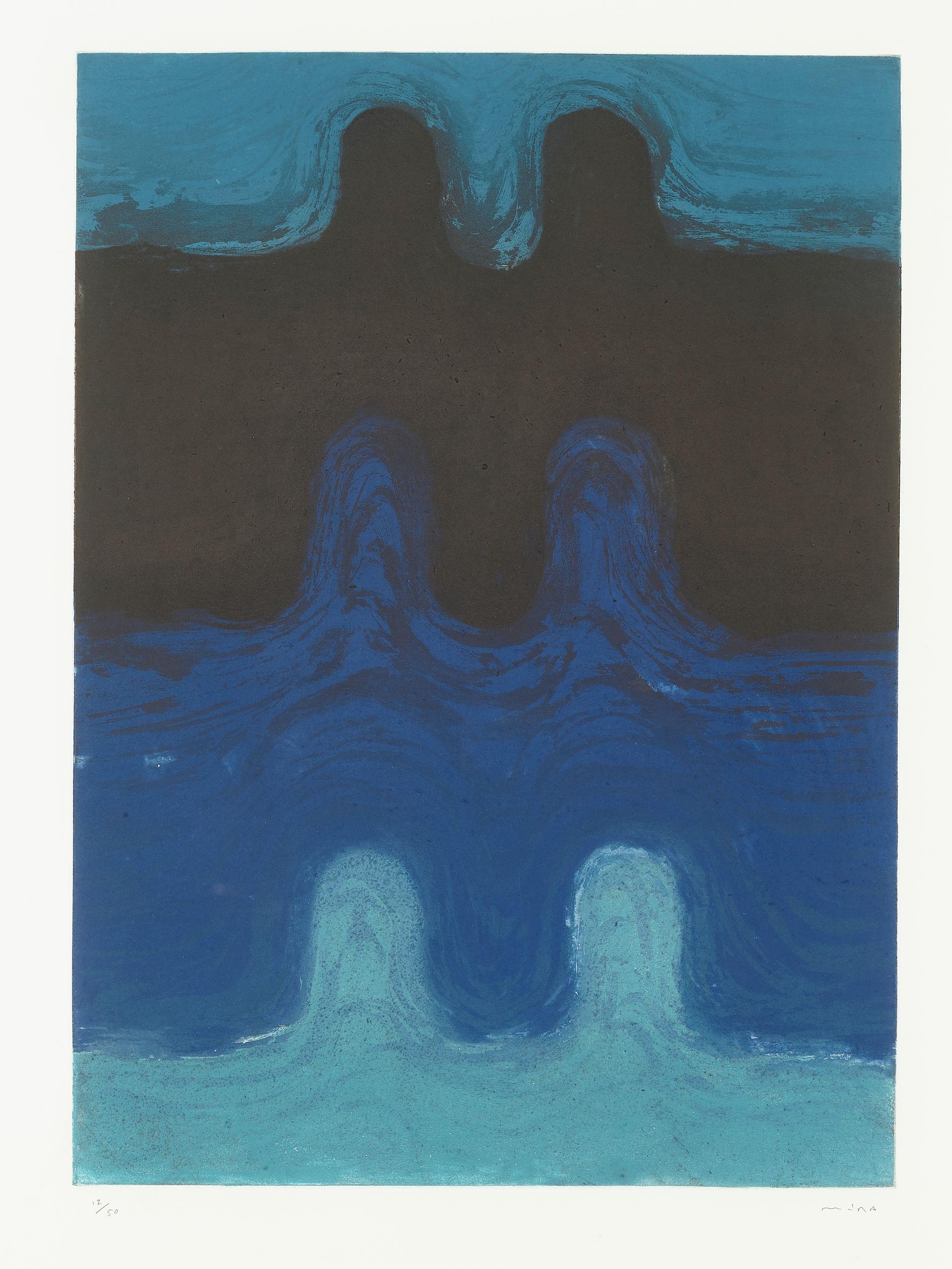 Víctor Mira - 8 prints, from Monje frente al Mar (8 works)