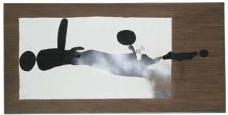 Victor Pasmore, R.A. - Black Image: The Pistol Shot