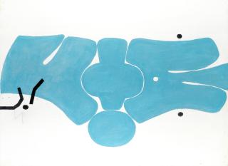 Victor Pasmore R.A. - Blue Movement