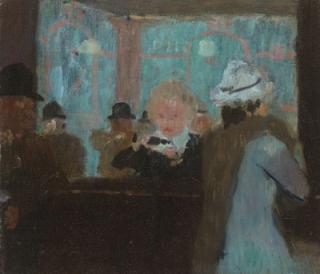 Victor Pasmore, R.A. - Café interieur