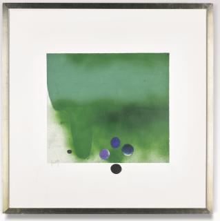 Victor Pasmore, R.A. - Green Darkness