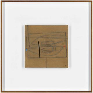 Victor Pasmore, R.A. - Linear Development in Two Movements (Brown)