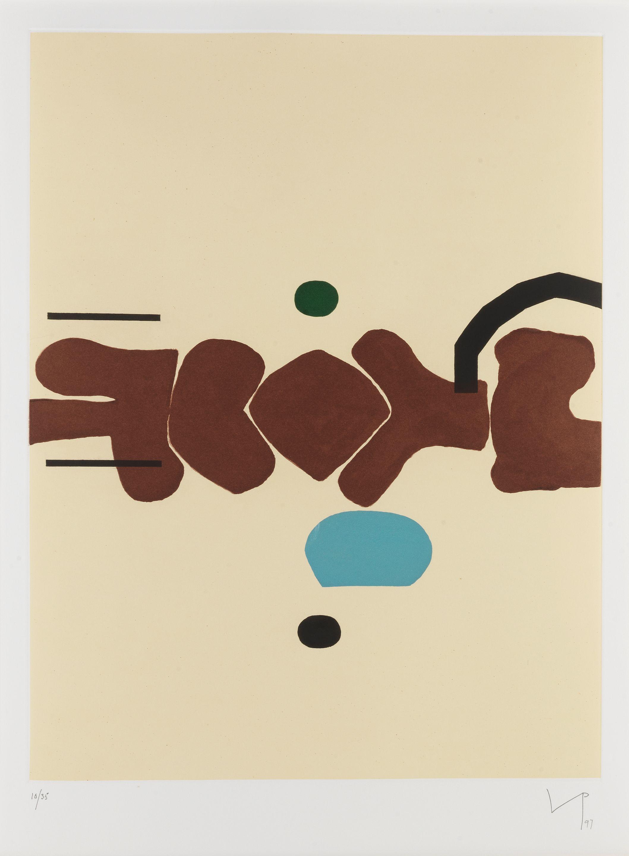Victor Pasmore R.A. - When Reason Dreams III