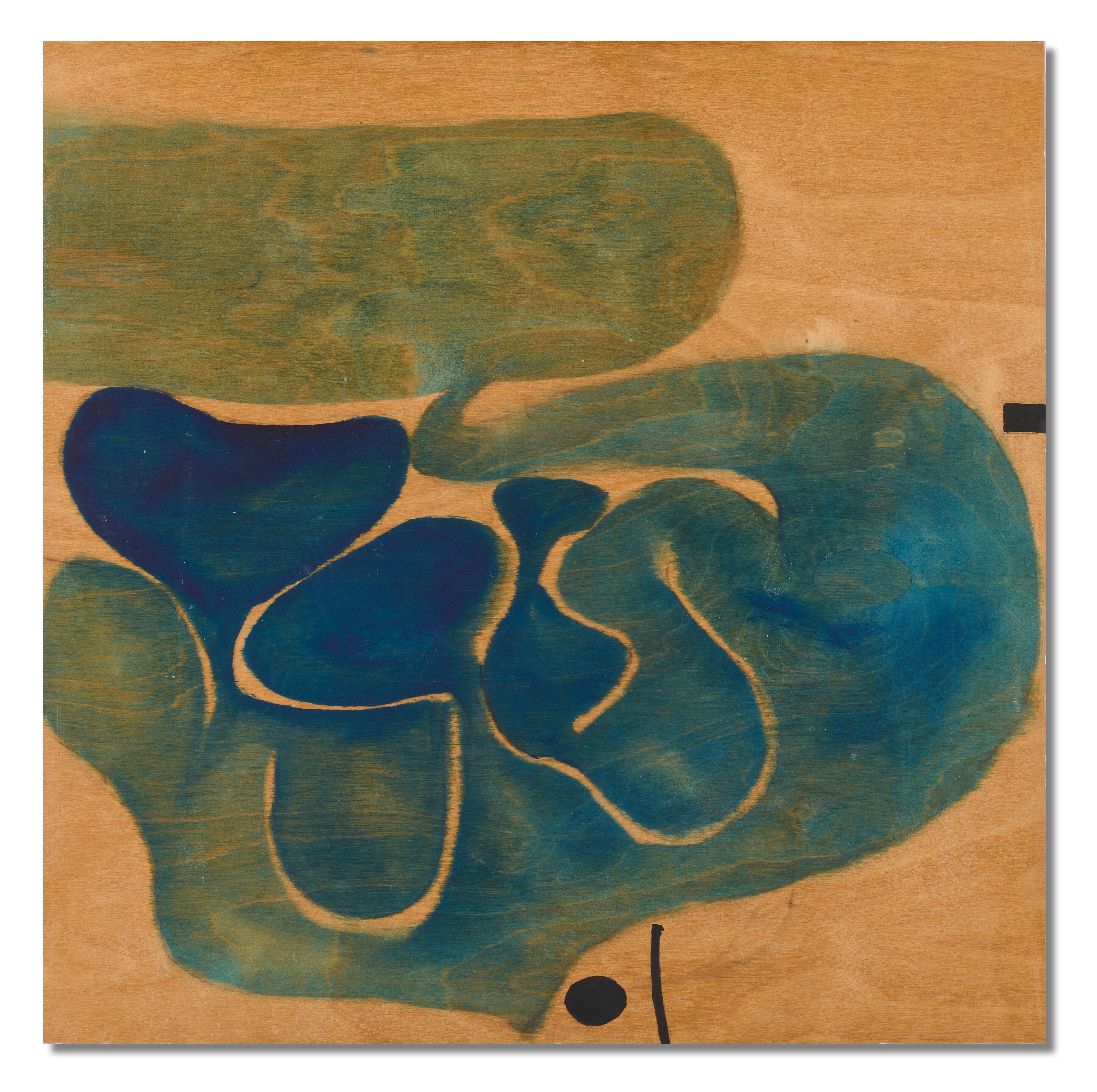 Victor Pasmore - Blue Development