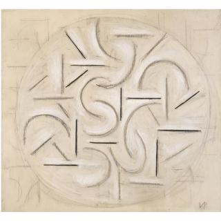 Victor Pasmore - Linear Motif In Black And White