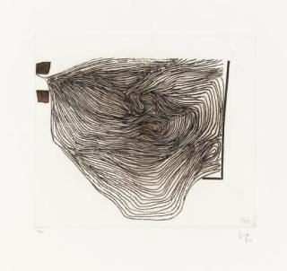 Victor Pasmore - Variation of Points of Contact No. 9 (see Bowness & Lambertini Graphics: Cat. 11)