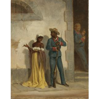 Víctor Patricio De Landaluze - Tipos Populares (Soldado Con Mulata)