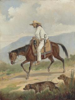 Victor Patricio Landaluze - An estate manager riding out, Cuba