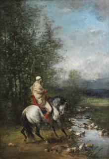 Victor Pierre Huguet - A bedouin