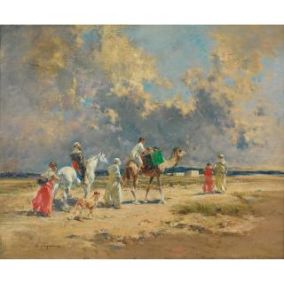 Victor-Pierre Huguet - La Caravane