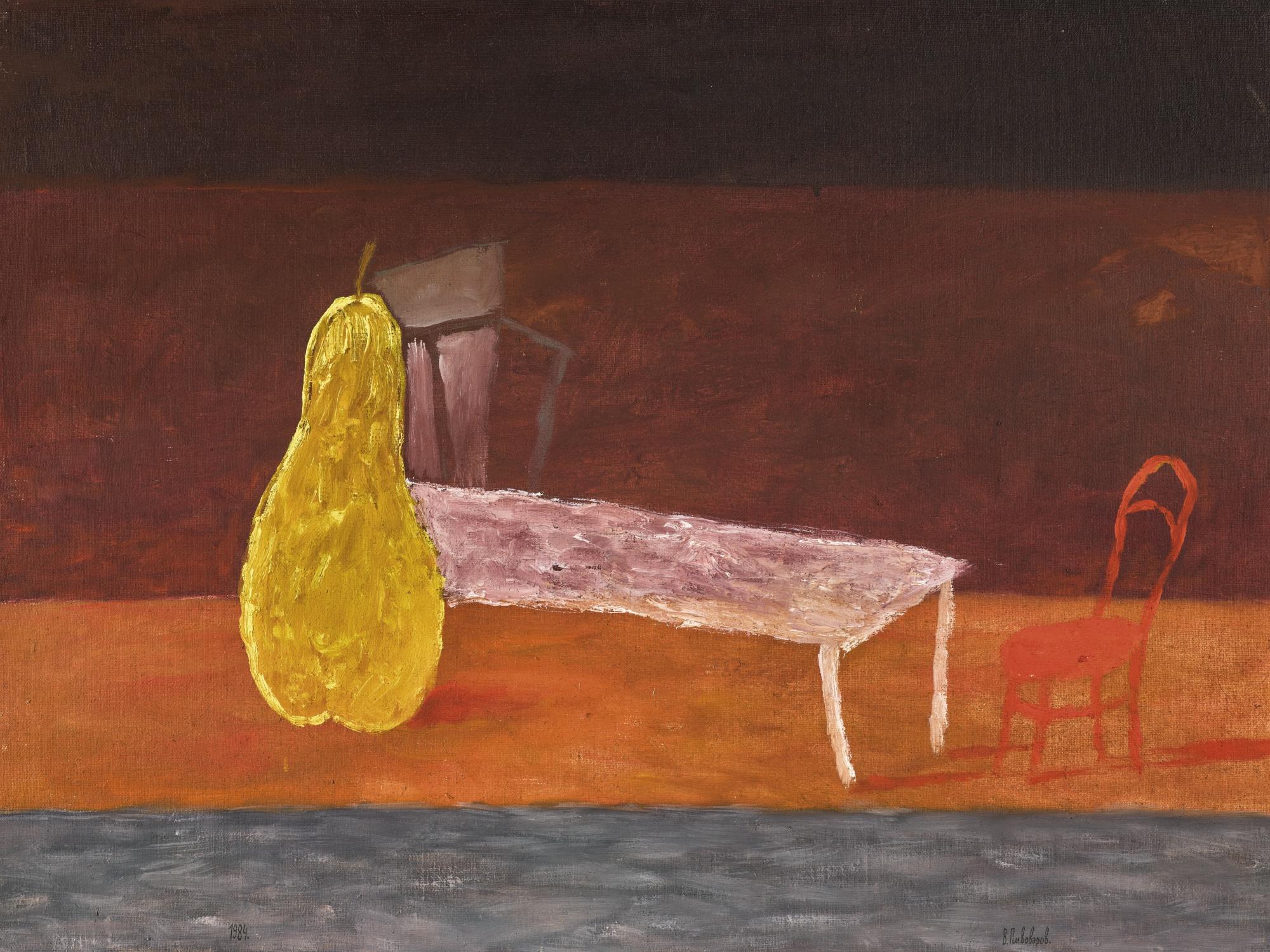 Victor Pivovarov - Window, Table And Pear