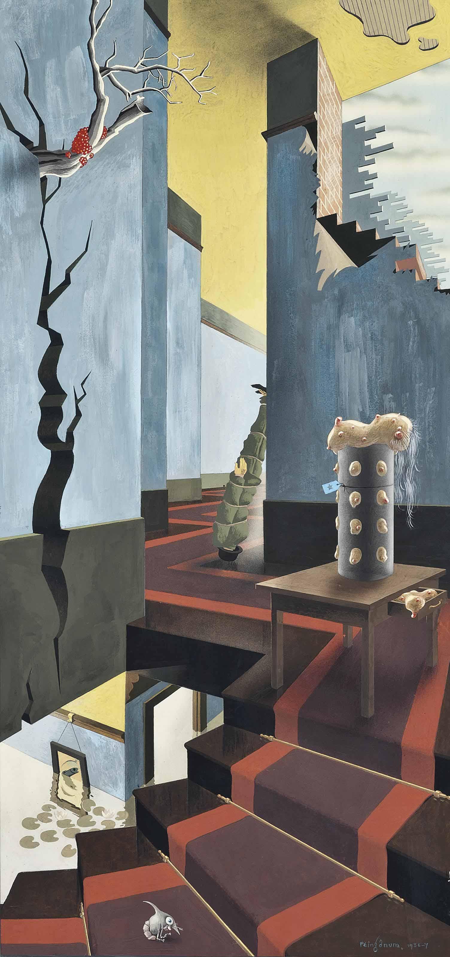 Victor Reinganum - On The Stairs