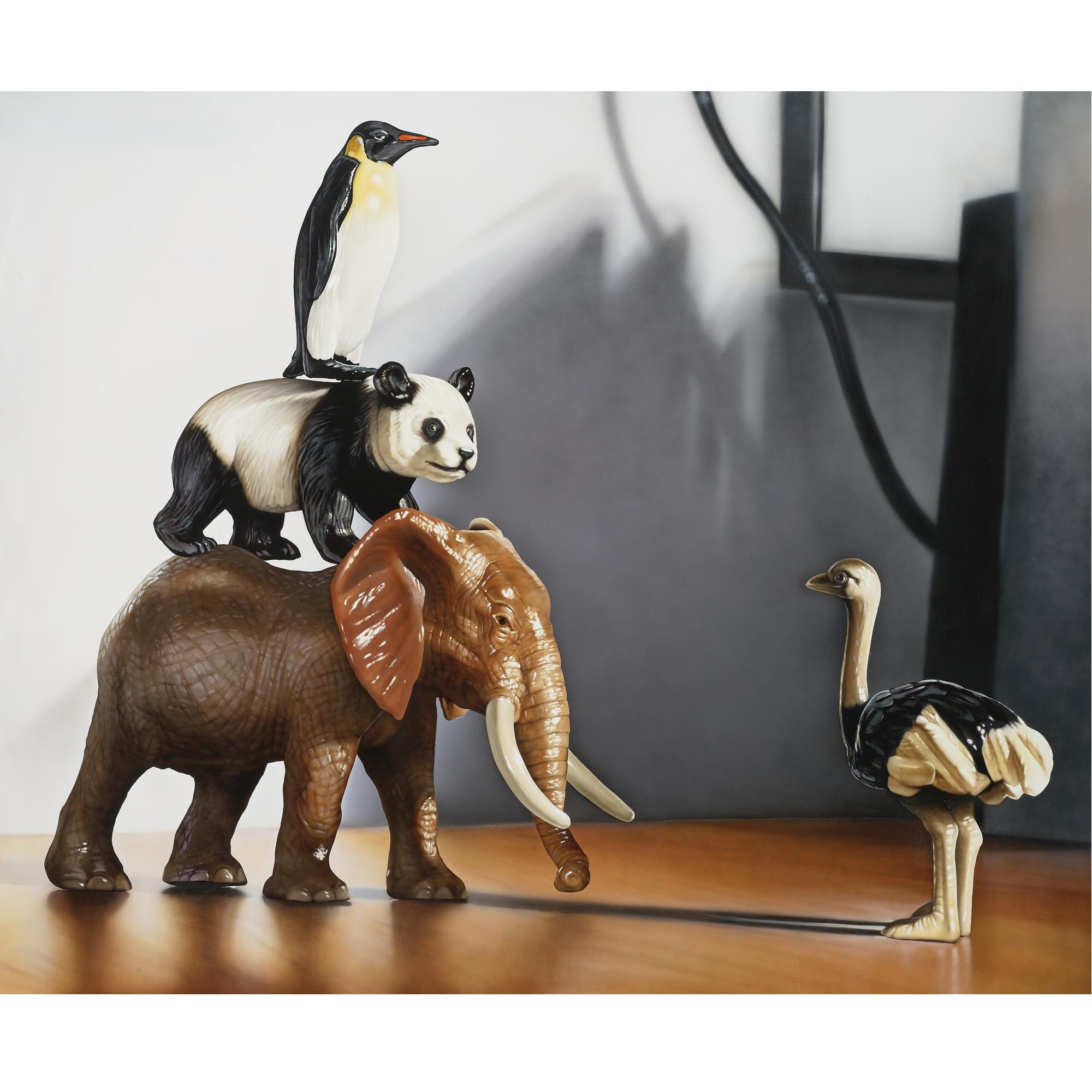 Victor Rodríguez - 4 Animals (Courbet)