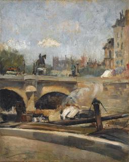 Victor Tardieu - Le Pont-Neuf à Paris (The New Bridge, Paris)