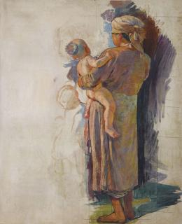 Victor Tardieu - Vietnamienne à l’enfant (Vietnamese Mother and Child)