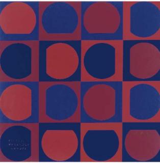 Victor Vasarely - [Abstract Composition]
