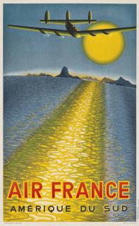 Victor Vasarely - Air France, Amérique Du Sud