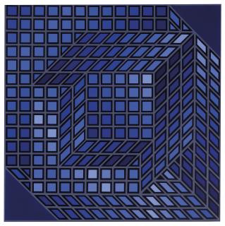 Victor Vasarely - AXO-3