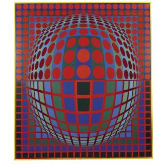 Victor Vasarely - Bi-Ka