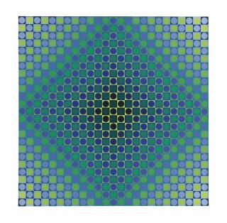 Victor Vasarely - Boglar (C-2)