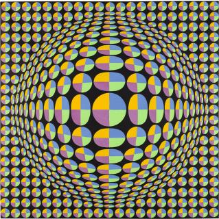 Victor Vasarely - Chari 