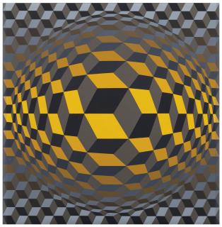 Victor Vasarely - Cheyt-MM  n° 2222