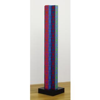 Victor Vasarely - Colonne (Tower For 80Th Birthday)