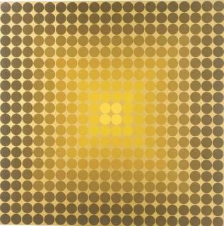 Victor Vasarely - [Composition]