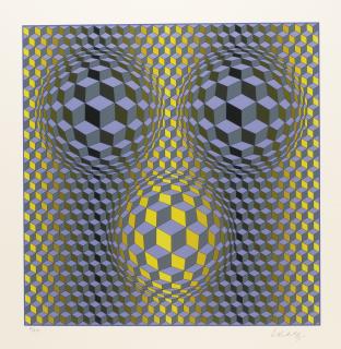 Victor Vasarely - Diam