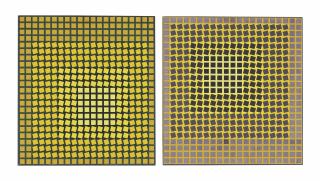 Victor Vasarely - ERIDAN-C (Vert, #1318)