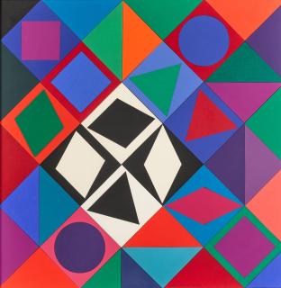 Victor Vasarely - Folklore Planetaire