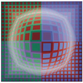 Victor Vasarely - French Pâl - 5