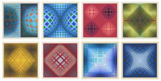 Victor Vasarely - Gaia